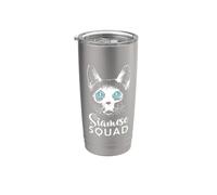 Siamese Squad Cat Stainless Steel Insulated Tumbler