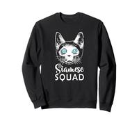 Siamese Squad Cat Sweatshirt