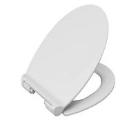 Siamp Azur Premium Slim Soft Close Toilet Seat Luxury White Anti-Bacterial