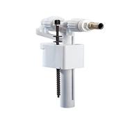 SIAMP CEDAP SIAMP 92545 COU70373, Silenced Float Tap Side Inlet 95 L, Hydraulic Shut-Off, Adjustable Water Level, Nipple 3/8° Nickel-Plated Brass, Operating Range 0.5 to 16 Bar