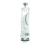 SIAMP Optima 49 Dual Flush Toilet Valve 32499910, White