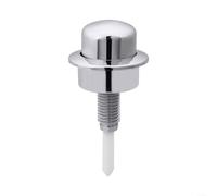 Siamp-Optima 49 Toilet Push Button Single Flush Chrome Finish Easy Operation Versatile Compatibility Material Water-Saving Design for Standard Raised Toilets(A)