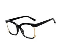 SIAMZYWV Square Eyewear Frames Anti Blue Light For Men's Transparent Lens Women's Retro Glasses Frame, Green