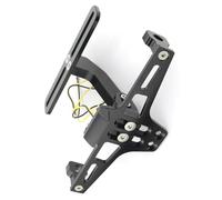 Sianko CNC Tail Tidy Fender Eliminator Kit For Ducati Scrambler 800 2015 2016 2017 2018 License Plate Holder (Color : Black)