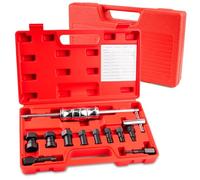 Siapupy 12pcs Blind Hole Collet Bearing Puller Set with Slide Hammer and Expandable Collets 8-32mm, Pilot Bearing Removal Tool for Internal, Wheel Bearings in Automotive and Motorcycle Use