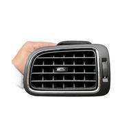 SIAQWYENZ 1pc Matte Black Left Right Central Dashboard A/C Air Outlet Vent For VW Polo 2014 2015 2016 6RD 819 704 6RD 819 703 Dashboard Air Duct Vent(Left)