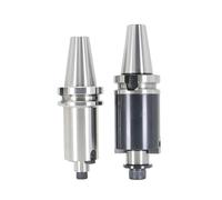 SIAQWYENZ BT30 BT40 FMB22 FMB27 FMB32 FMB40 Tool Holder 45 60 100 CNC Maching Center Lathe Tool Holder Face Milling Cutter Drill Chuck(BT40-FMB32-60L)