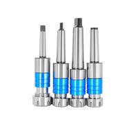 SIAQWYENZ MT2 MT3 MT4 Morse Tool Holder ER16 ER20 ER25 ER32 MTA MTB ER VER TER Retractable Tapping Floating Tool Holder CNC Lathe Milling Drill Chuck(MTB2-VER25UM)