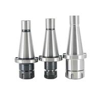 SIAQWYENZ NT30 NT40 ER11 ER16 ER20 ER25 ER32 ER40 Tool Holder ISO40 SK SK30 SK40 NT ER Chuck Collet for CNC Milling Machine Tools Handle Drill Chuck(Black,NT30-ER11 (M12))
