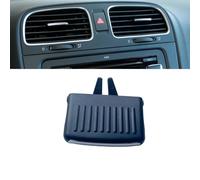 SIAQWYENZ X1 Interior Front Rear AC Air Vent Grill Slide Repair Clip Trim For VW Golf 6 GTI R 2010 2011 2012 5K0819703 5K0819704 1K0819203 Dashboard Air Duct Vent(Middle)