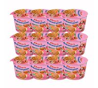 Sias Choi’s Korean Instant Bibimmyeon Carbonara Spicy Bowl 127g - Quick & Easy Ramen Ready Meal (12 Bowl)