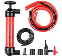 Siasky Siphon Pump 200cc Fluid Transfer Pump(2nd Generation), Fuel Transfer Hand Pump Kit for Gas, Oil, Water and Liquids, Efficient and Lightweight