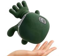 Siasoo Massager Neck and Shoulder with Kneading & Heat, Hands-Free Shiatsu Massage Hand for Muscle Relief, Rechargeable Self Massager for Neck Back, Portable Pain Relief