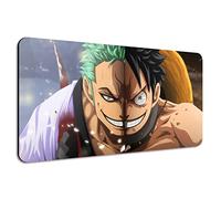 SIASYDF Anime Mouse Pad, One Piece, Extended Large Gaming Mouse Pad for Home, Office, Luffy and Zoro, Desk Mat for Computer Keyboard and Laptop, 80 x 39.9 x 0.3 cm