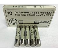 SIBA Fuse 70 172 40 7017240 70-172-40 2A 1000V DMI Fuse JPSF089 (5)(x5 Fuses)