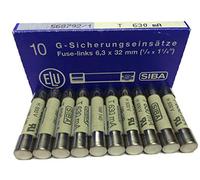SIBA Fuse 7006565 70 065 65 70-065-65 630mA 500V Time Lag Ceramic Fuse JPSF046 (10)