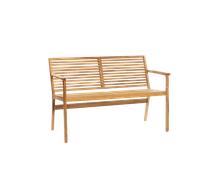 Sibast Furniture RIB 2.5-Person Garden Bench Teak