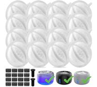 SIBAYS 16 Pack Cat Water Fountain Replacement Filters