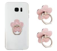 Sibba 2 PCS Cell Phone Flower Ring Holder Kickstand 360° Rotation Mobile Phone Ring Buckle Stand Grip Universal Cellphone Metal Rings Holder Smartphone Finger Grips for Various Mobile Phones Tablets C