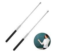 Sibba 2 Pcs Telescopic Teachers Pointer Extendable Pointer Sticks Retractable Teacher Whiteboard Pointer Extendable Classroom Supplies Teaching Pointer Presenter Pointer Extends to 39.4''