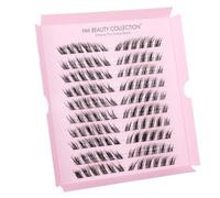 Sibba 240 PCS Lash Clusters Kit Fairy Manga Eyelash Clusters 8-16mm Mix Fox Eye Wispy C Curl Spiky Individual Anime Lashes Extensions Left & Right Natural Look DIY False Eyelashes Cluster (2 Pack)