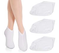 Sibba 3 Pairs Moisturizing Socks Overnight, Spa Socks, Lotion Moisturizing Socks Spa Overnight Absorbing for Dry Cracked Feet