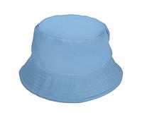 Sibba Bucket Hat Summer Fisherman Sunshade Caps Unisex Packable Hats for Women Men Holidays Hiking Camping Shopping 56-58cm Plain Colors Keep Warm in Winter (Blue)