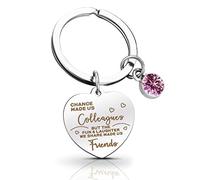 Sibba Keyring Keychain Pendant Souvenir Bosses Day Thank You for Women Men Leaving Gifts for Colleagues Farewell Coworkers Employees