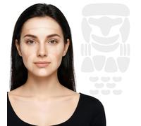 Sibba Pack of 200 Face Wrinkle Remover Strips, Anti Wrinkle Plasters for the Face, Face Sticker Face Tape for the Night, Forehead Wrinkles, Wrinkles Wrinkles, Laughter Wrinkles