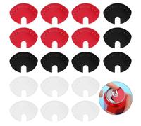 Sibba Soda Can Lids 18 Pcs Plastic Pop Lid Cover Spill Guard Protector Beverage Can Covers Reusable Cap Toppers Kitchen Cookware for Soda Drink Beer Juice (Black)