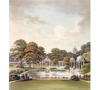 SibeG Classic Pictures Canvas Pictures Famous Painting View From the Dome Brighton Pavilion by Humphry Repton for Home Decor 60x90cm