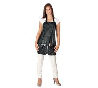 Sibel All Purpose Apron Compact With Bag Black