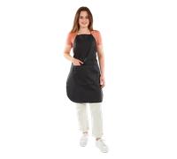 Sibel All Purpose Apron in Black Leatherette