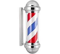 Sibel Barburys Rotating Barber Pole with Lighting, 77 cm Height x 23 cm Diameter, 3.35 kg