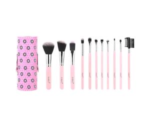 Sibel Cosmetic Brush Set 11pcs Pink Flamingo
