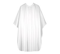Sibel Economy Polyester Hairdressing Gown - White Sleeveless