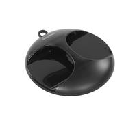 Sibel Luna Round Mirror 28 CM Black