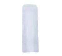 SIBEL Nail Tips Natural Square 50pcs Size 10