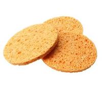SIBEL Professional make-up remover sponges - Pack of 3
