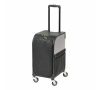 Sibel RollerCoaster Hairdressing trolley Stool Case Titanium Hair Salon Cart
