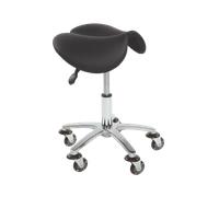 Sibel Saddle Stool Multifunctional Black