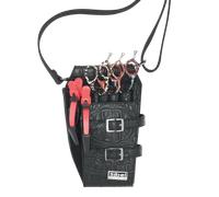 Sibel Scissors Boy 4 Matt Black Croco