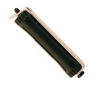 Sibel - Short Permanent Hair Rollers, 19 mm, Black - Pack of 12