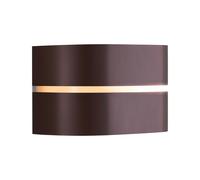 'Sibelis' Outdoor Wall Light Brown metallic E27 Nordlux Brown One Size