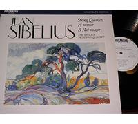 Sibelius Academy Quartet - Jean Sibelius: String Quartet in A Mi (1889) ~ String Quartet in B Flat Ma, Op. 4 (1890) ~ World Premiere Recording ~ THE Sibelius Academy Quartet {Seppo Tukiainen and Erkki Kantola Vns - Veikko Kosonen, Viola - Arto Noras, Cello} - Finlandia FAD 345