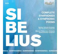 SIBELIUS:COMPLETE SYMPHONIES & SYMPHONIC (QU) - SINAISKY/+ 5 CD NEW