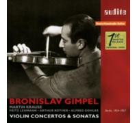 SIBELIUS/GIMPEL/KRAUSE/LEHMANN/GOHLKE: VIOLIN CONCERTO & SONATAS - CD