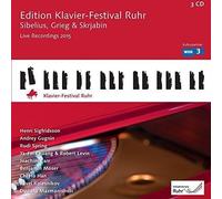 Sibelius, Grieg, Scriabin: Edition Klavier-Festival Ruhr Vol. 34 by Andrey Gugnin, Rudi Spring, Ya-Fei Chuang & Robert Levin Henri Sigfridsson