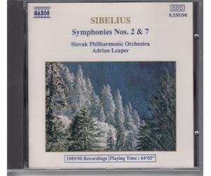 Sibelius Jean - Sibelius : Symphonies Nos. 2 & 7
