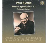 Sibelius, Jean - Symphonies 1 And 3 (Kletzki, Po)